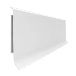 Плинтус белый RAL 9003 Linela 401 тонкий L